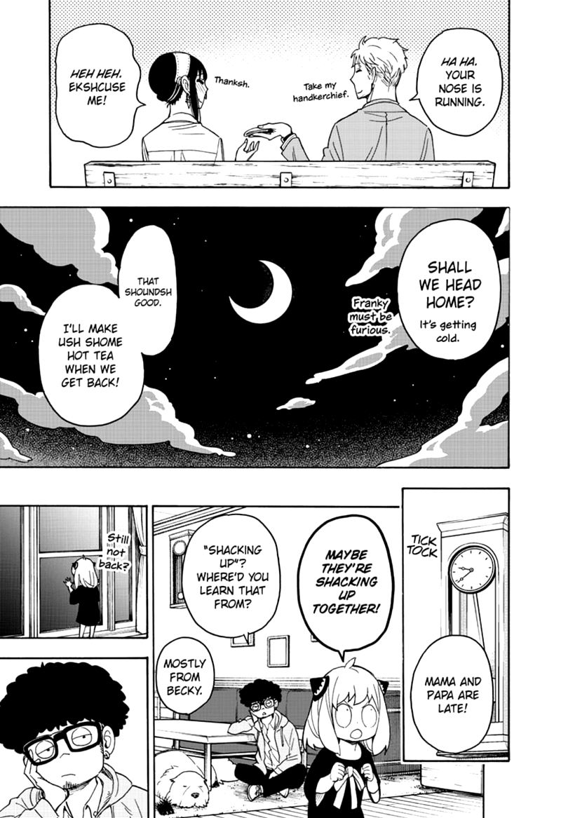 Spy x Family manga, chapter 35, page 20 of 22