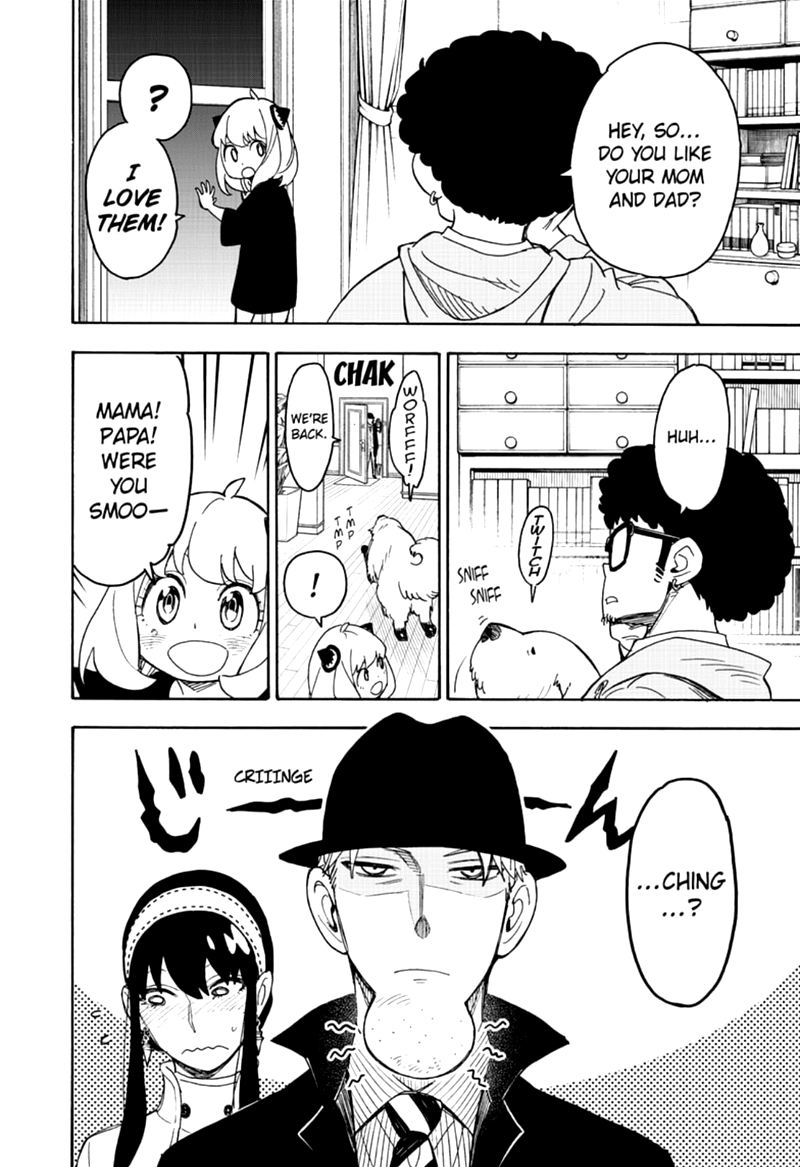 Spy x Family manga, chapter 35, page 21 of 22