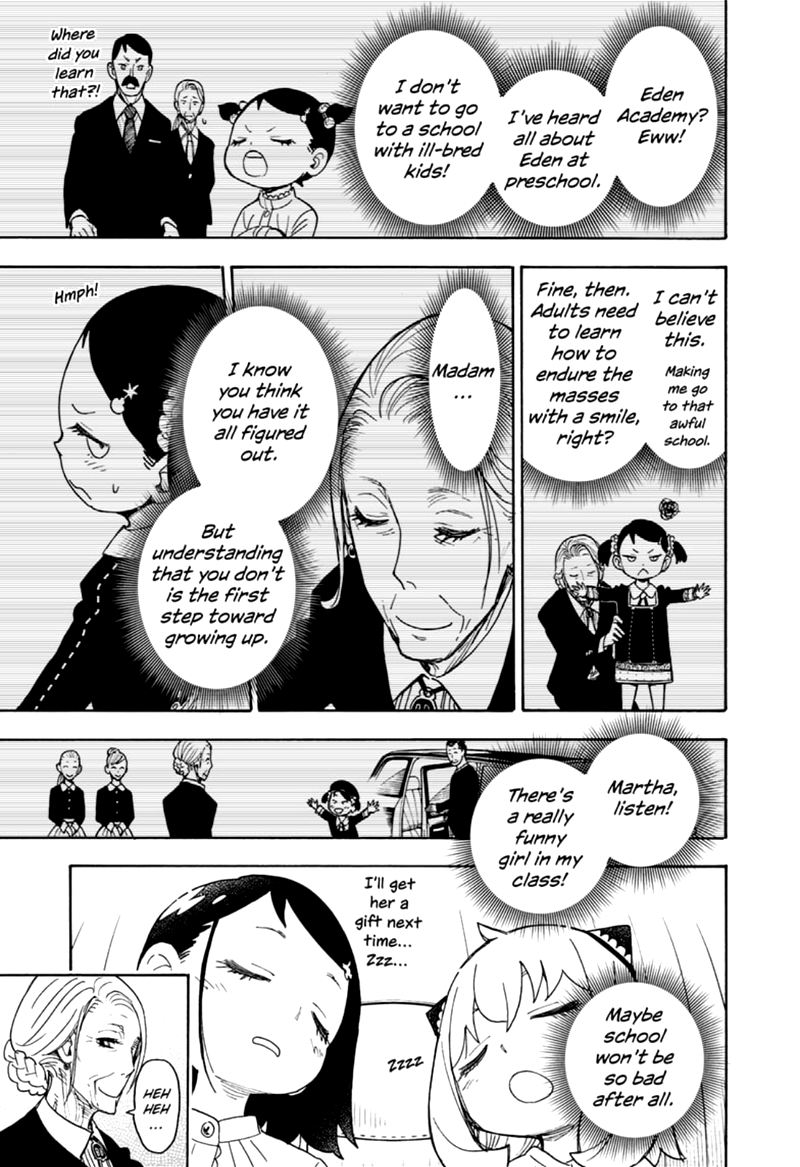 Spy x Family manga, chapter 36, page 19 of 21