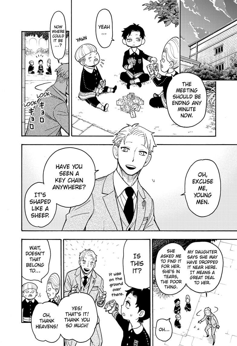 Spy x Family manga, chapter 37, page 23 of 28
