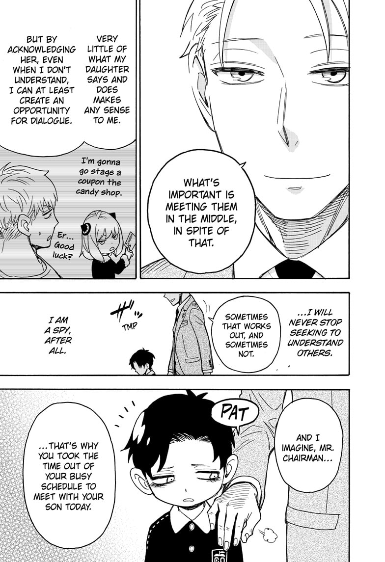 Spy x Family manga, chapter 38, page 13 of 23