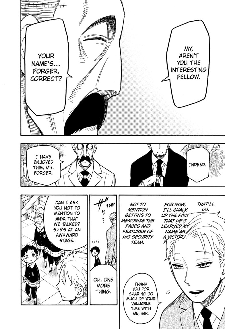 Spy x Family manga, chapter 38, page 16 of 23