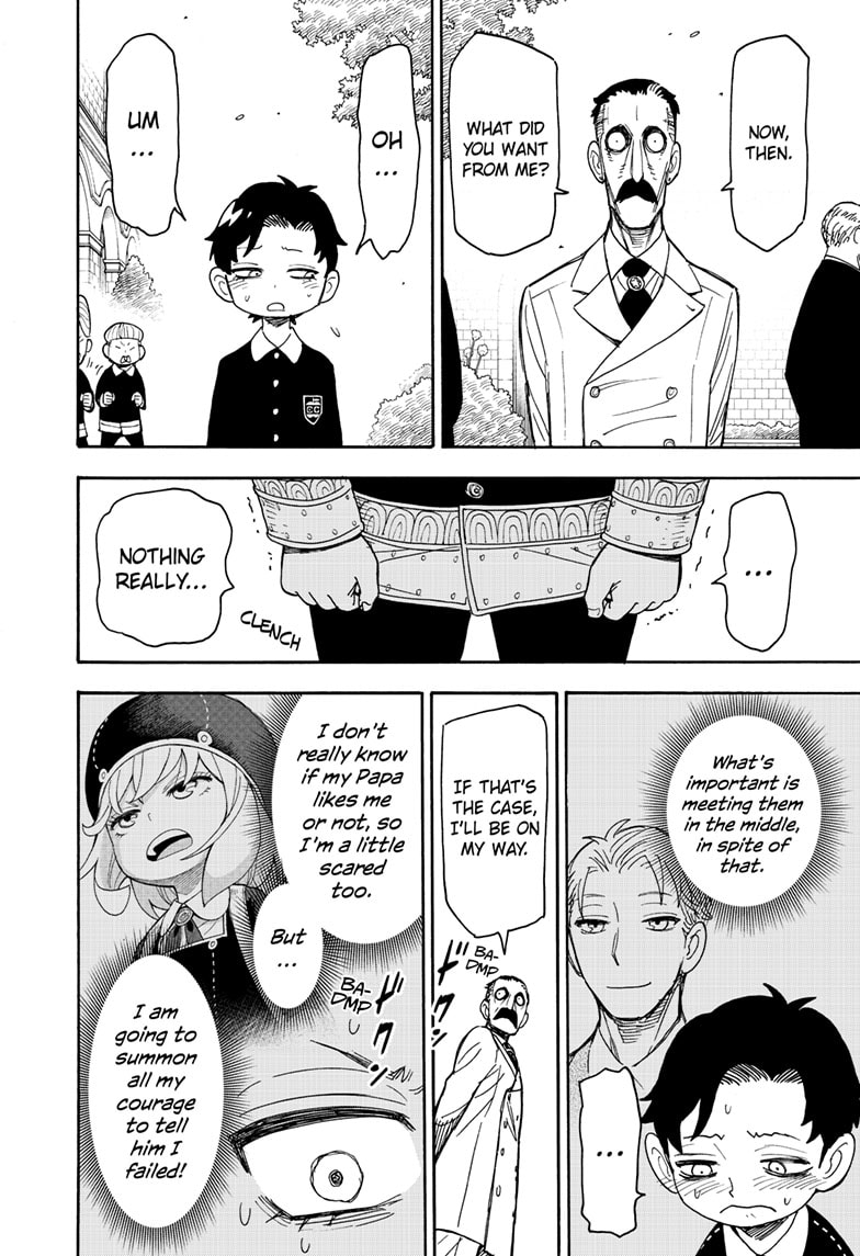Spy x Family manga, chapter 38, page 18 of 23