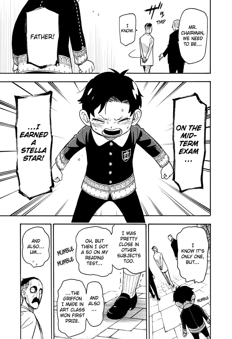 Spy x Family manga, chapter 38, page 19 of 23