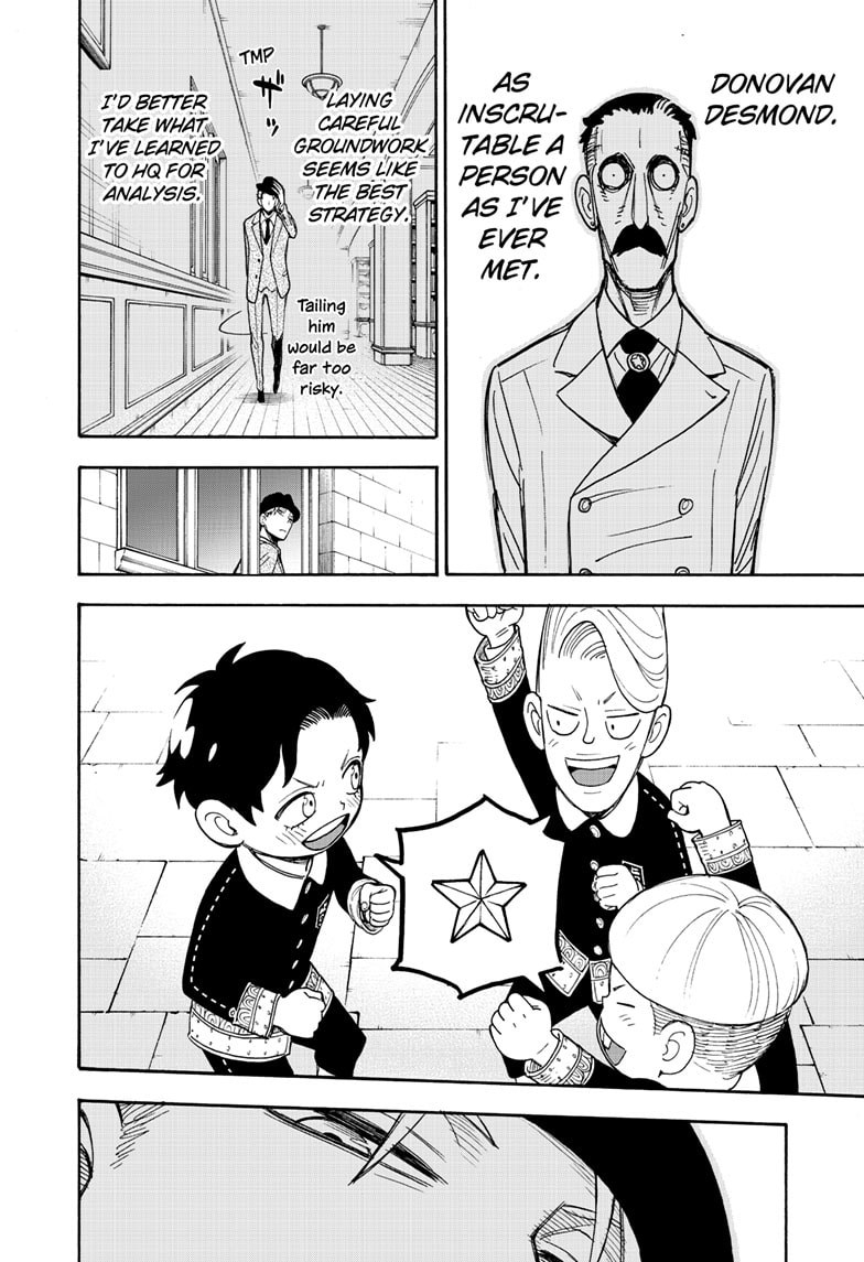 Spy x Family manga, chapter 38, page 22 of 23