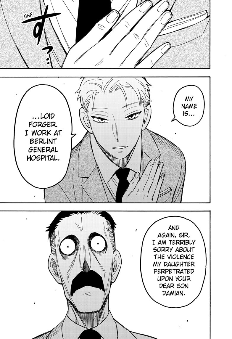 Spy x Family manga, chapter 38, page 3 of 23