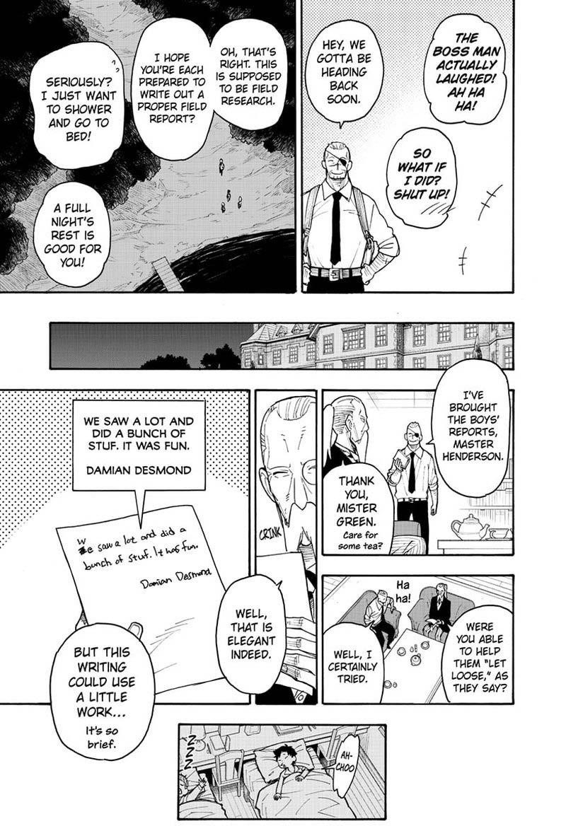 Spy x Family manga, chapter 39, page 23 of 23