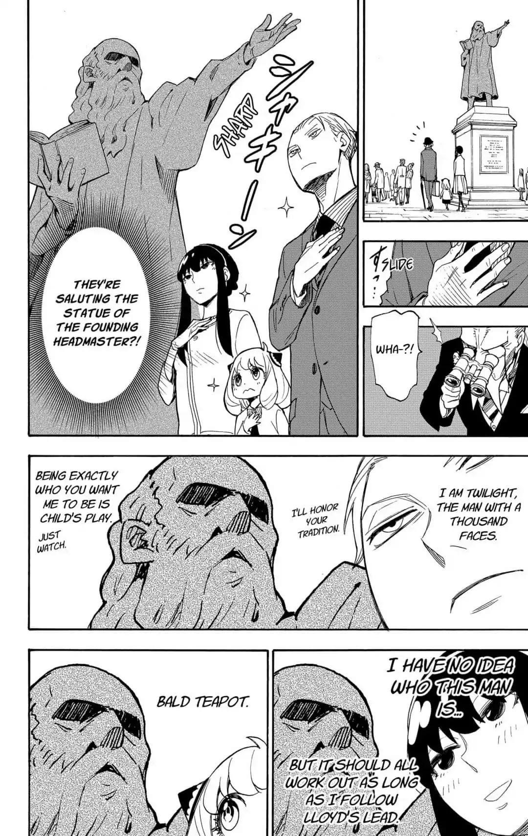 Spy x Family manga, chapter 4, page 10 of 25