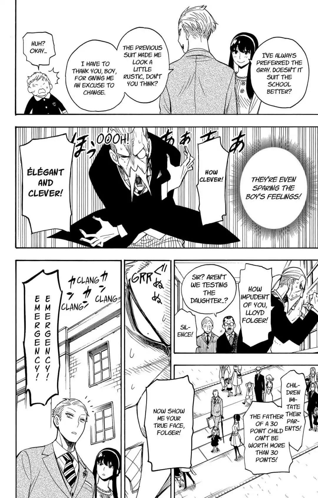 Spy x Family manga, chapter 4, page 16 of 25