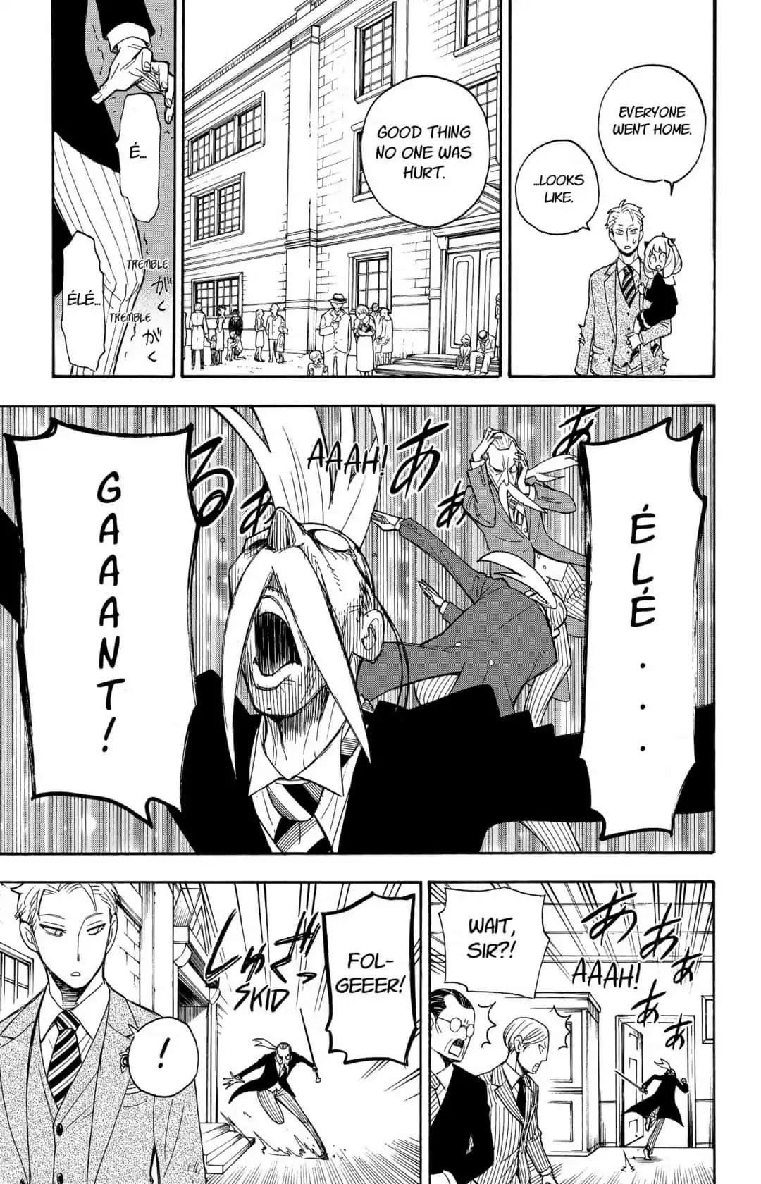 Spy x Family manga, chapter 4, page 23 of 25