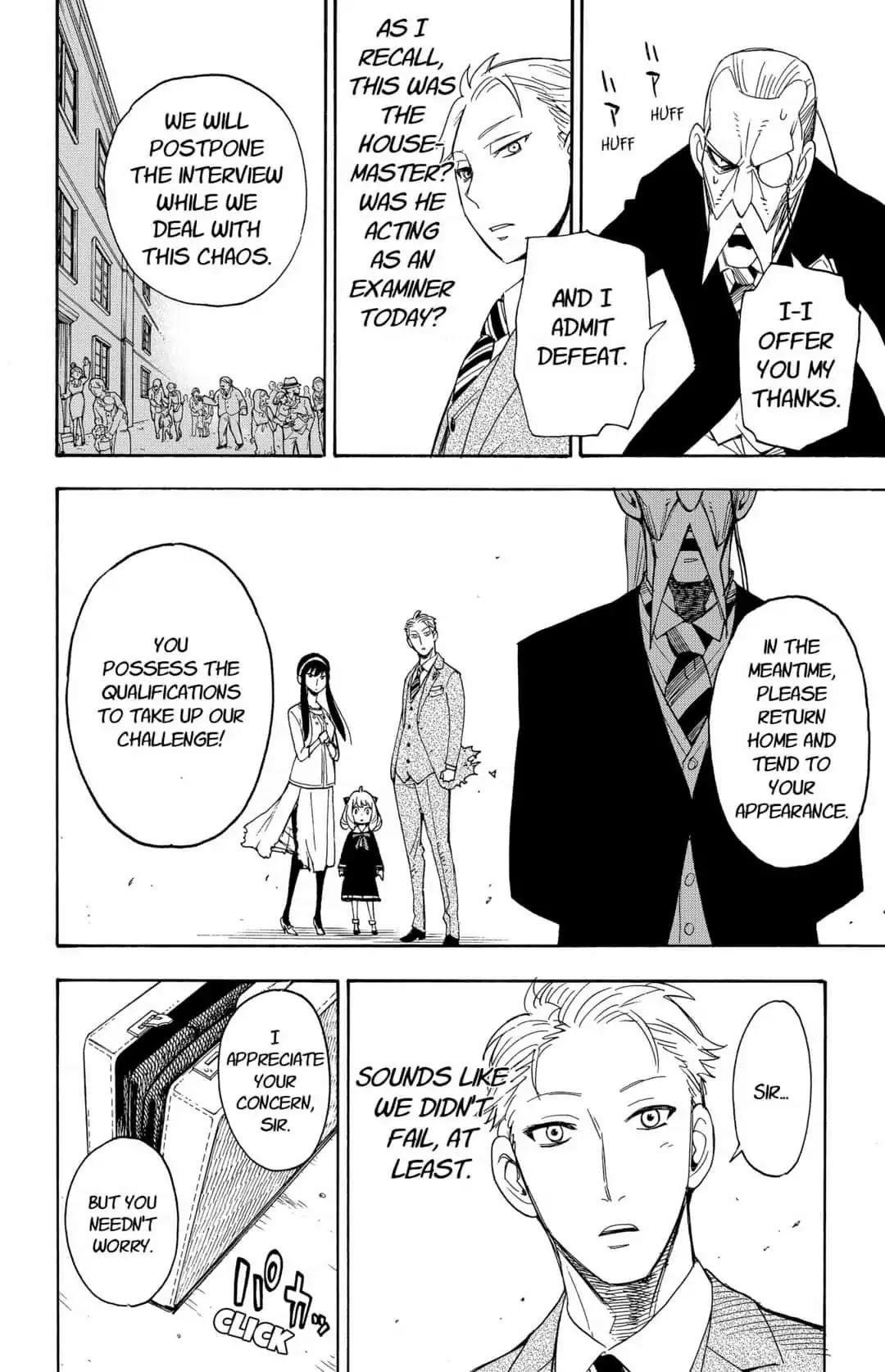 Spy x Family manga, chapter 4, page 24 of 25