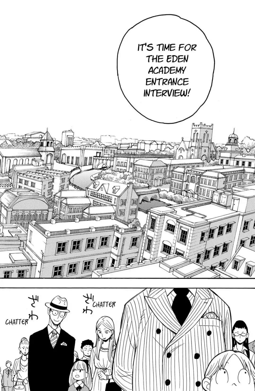 Spy x Family manga, chapter 4, page 3 of 25