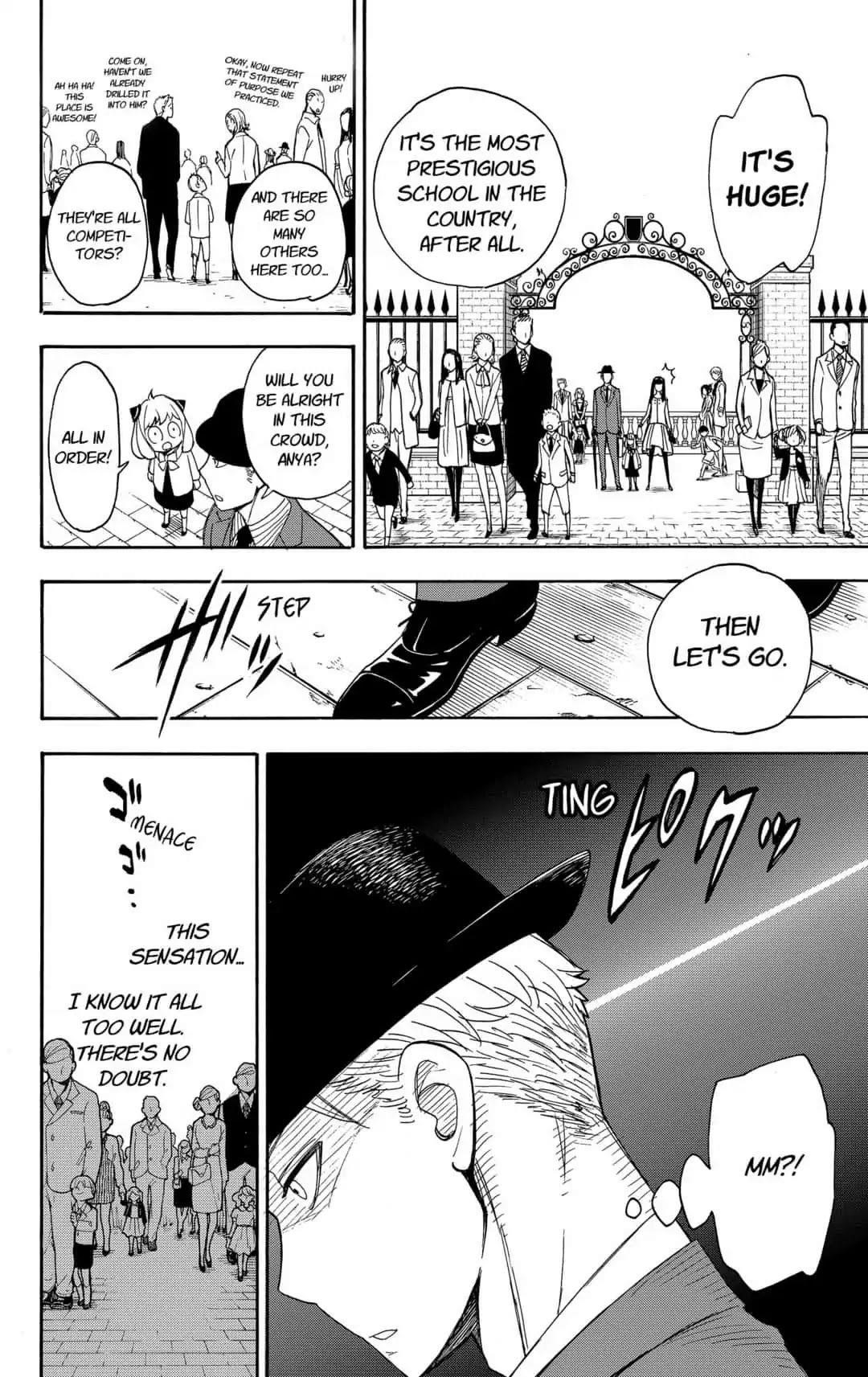 Spy x Family manga, chapter 4, page 4 of 25