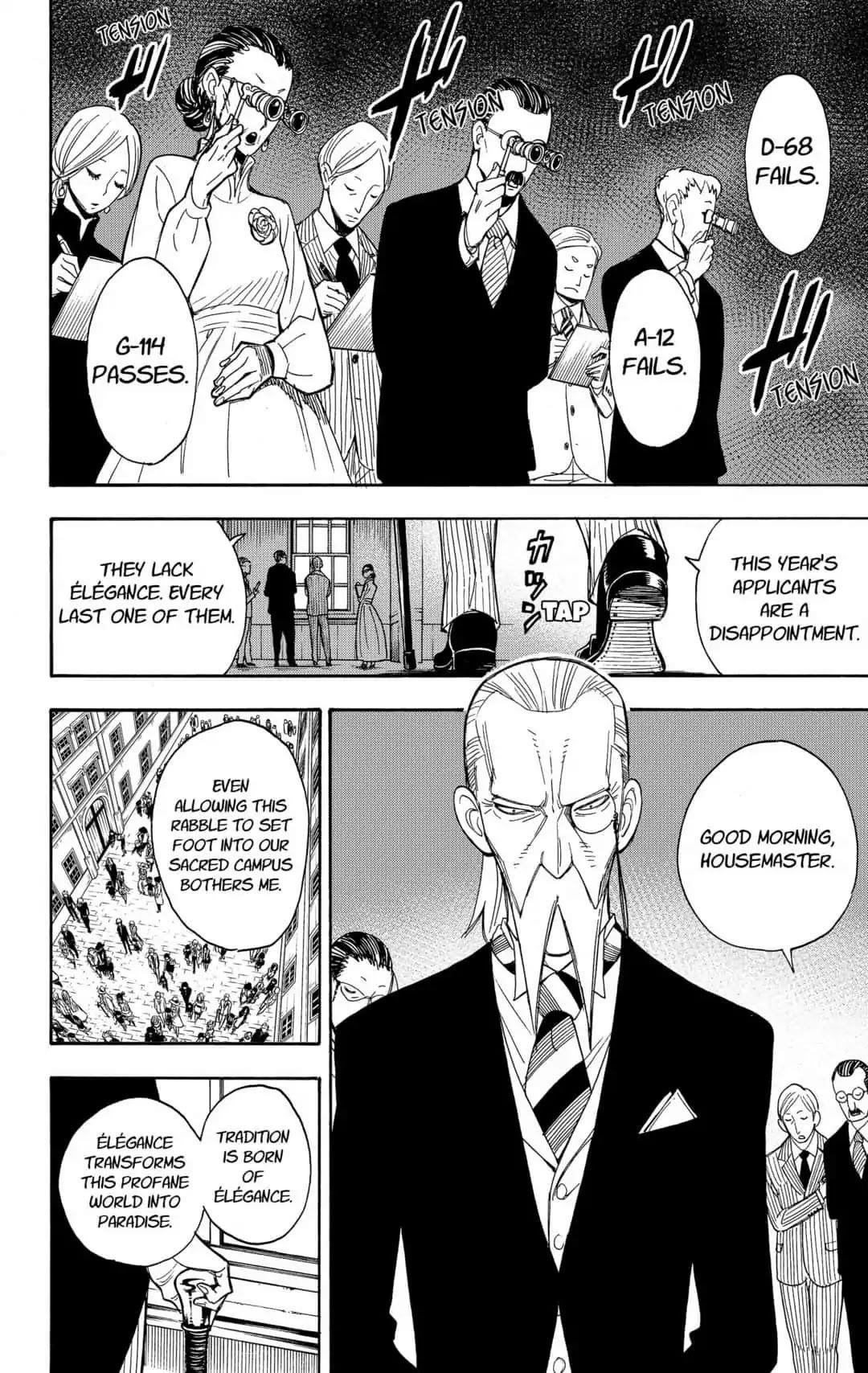 Spy x Family manga, chapter 4, page 8 of 25