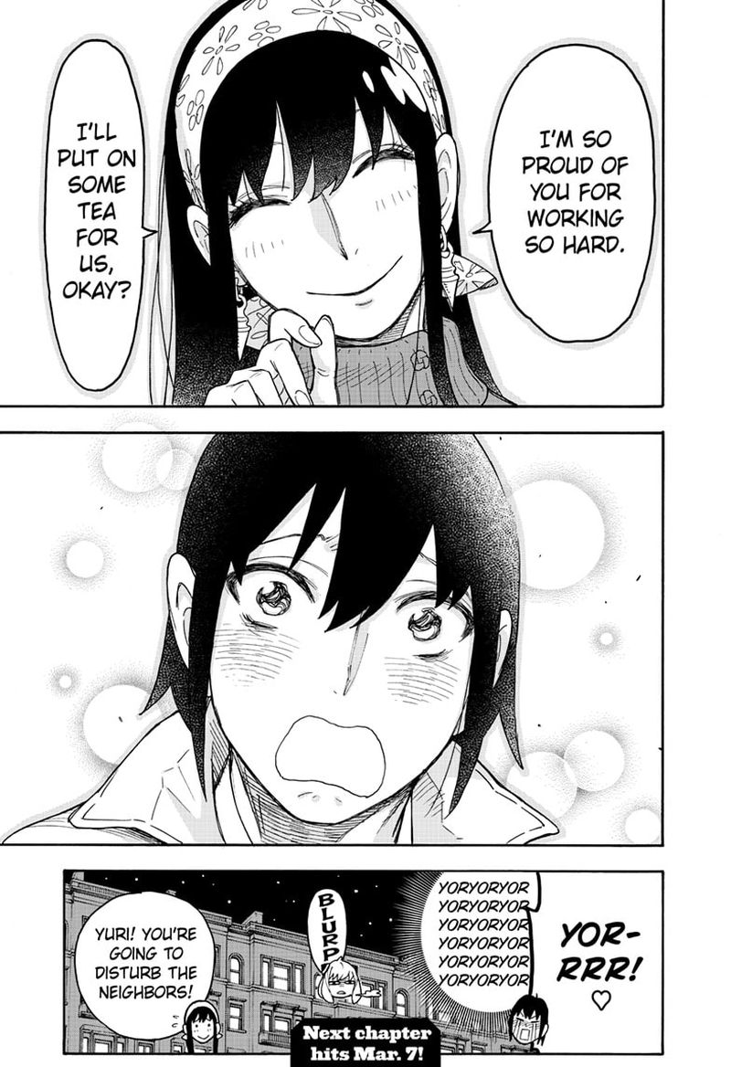 Spy x Family manga, chapter 41, page 27 of 27