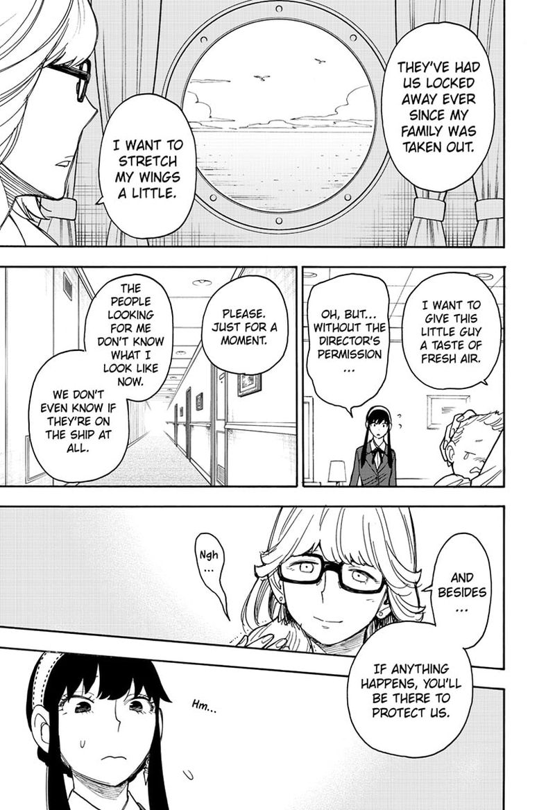 Spy x Family manga, chapter 45, page 13 of 23