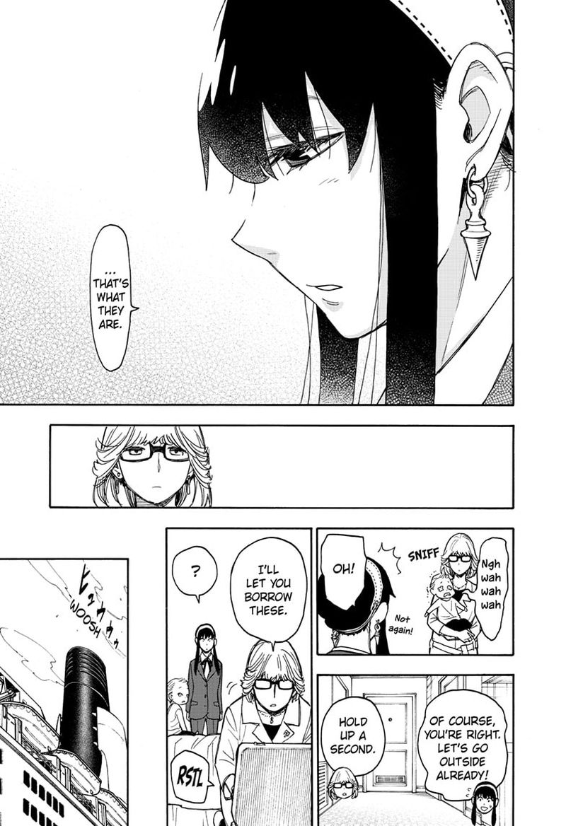 Spy x Family manga, chapter 45, page 17 of 23