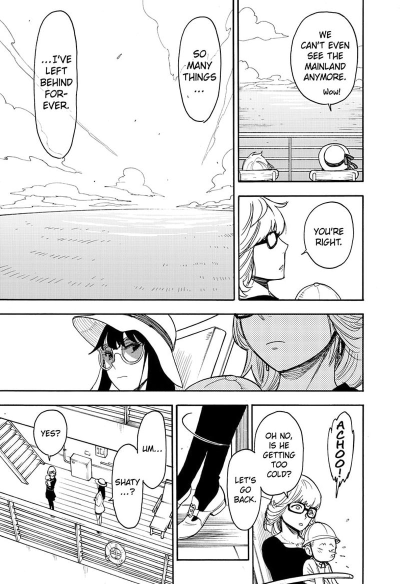 Spy x Family manga, chapter 45, page 19 of 23