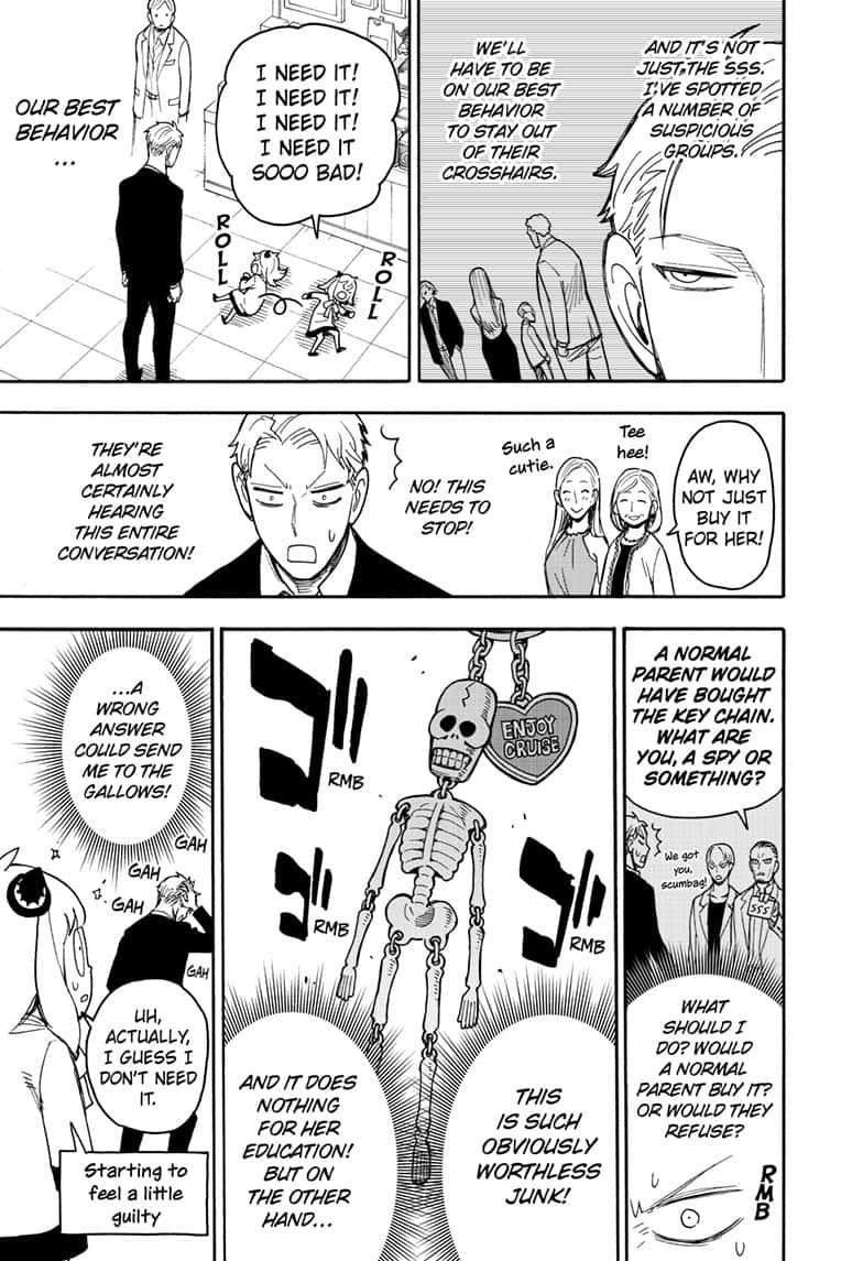 Spy x Family manga, chapter 47, page 21 of 25