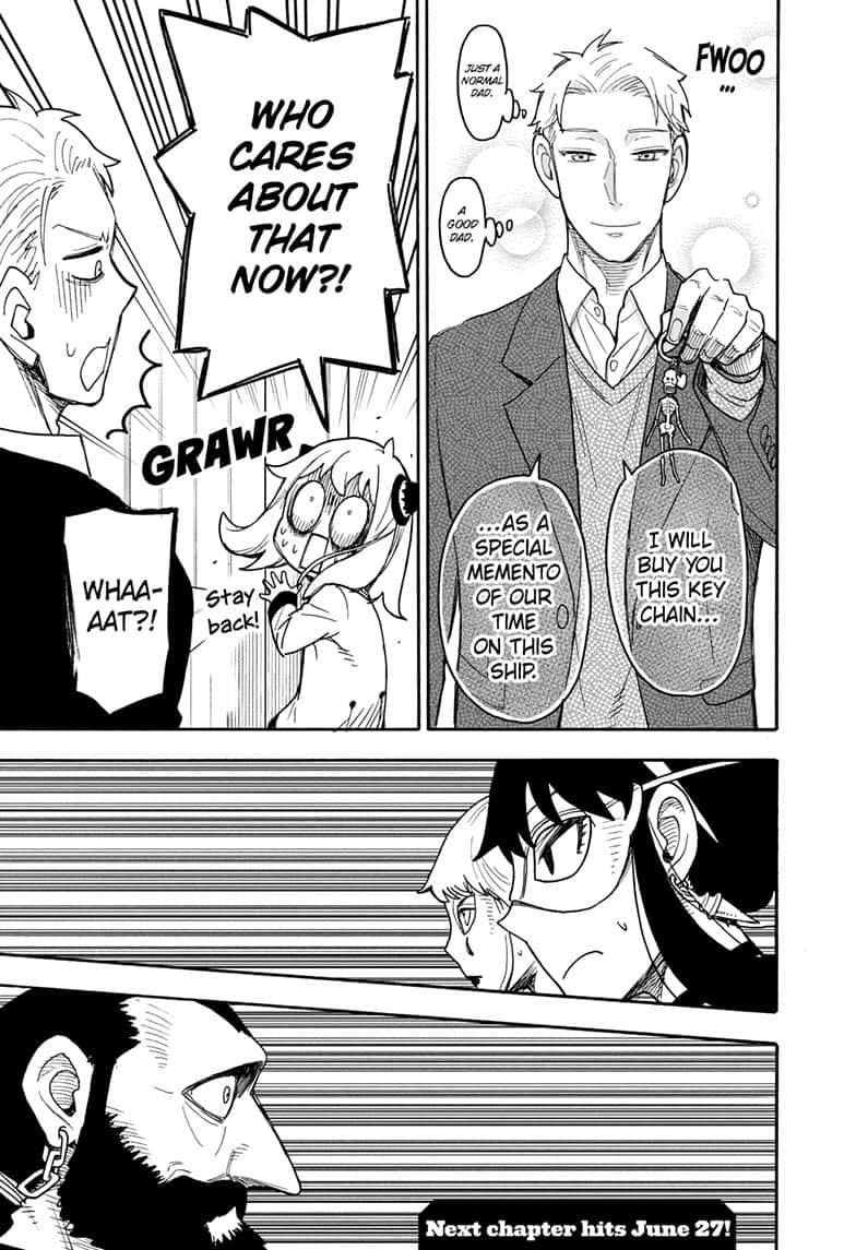 Spy x Family manga, chapter 47, page 25 of 25