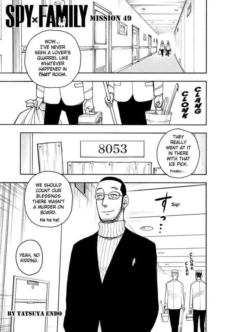 Spy x Family manga, chapter 49, page 1 of 19