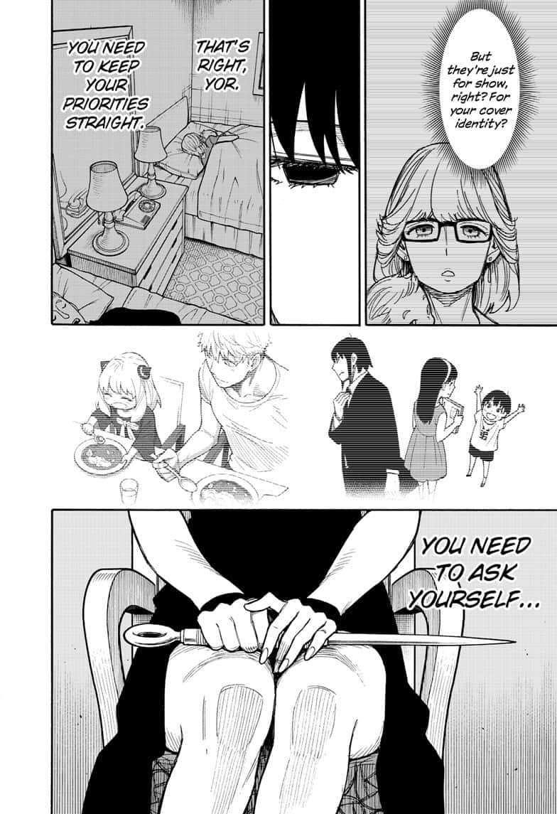 Spy x Family manga, chapter 49, page 18 of 19