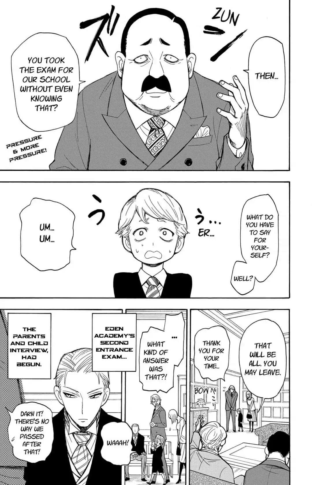 Spy x Family manga, chapter 5, page 1 of 25
