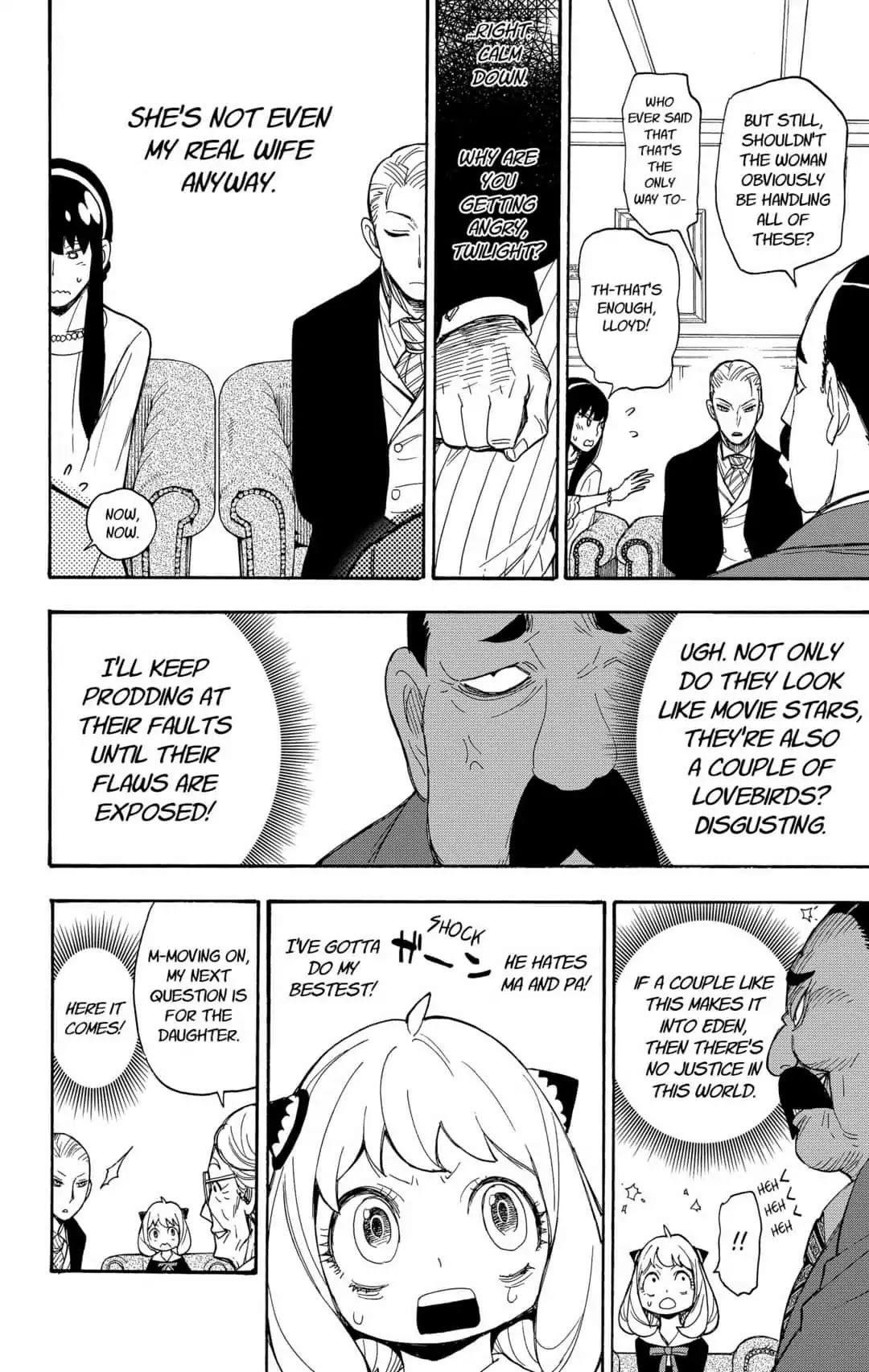 Spy x Family manga, chapter 5, page 10 of 25