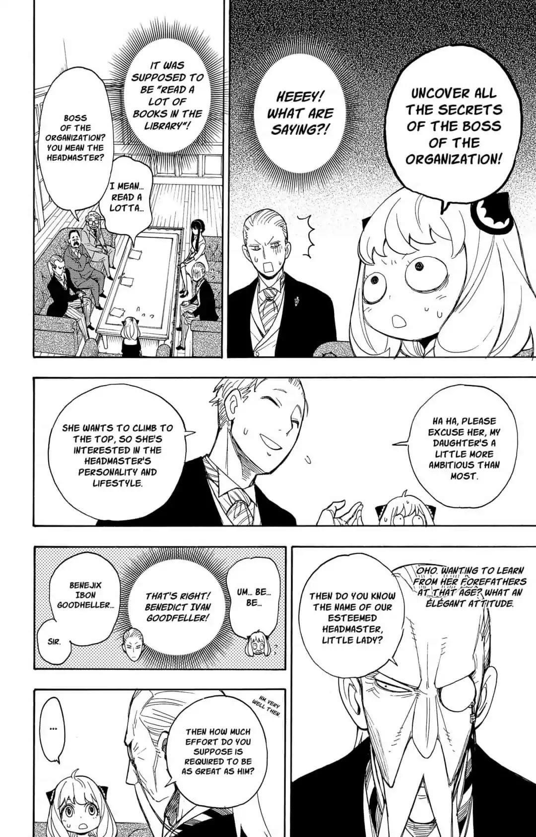 Spy x Family manga, chapter 5, page 12 of 25