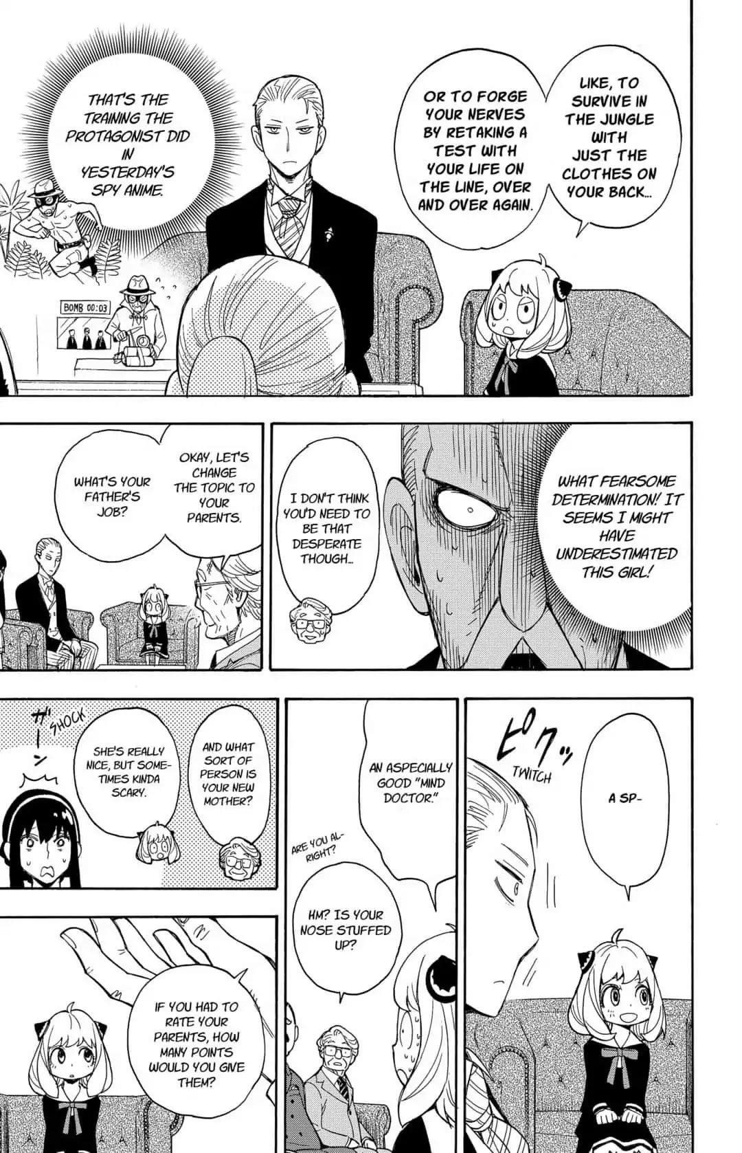 Spy x Family manga, chapter 5, page 13 of 25