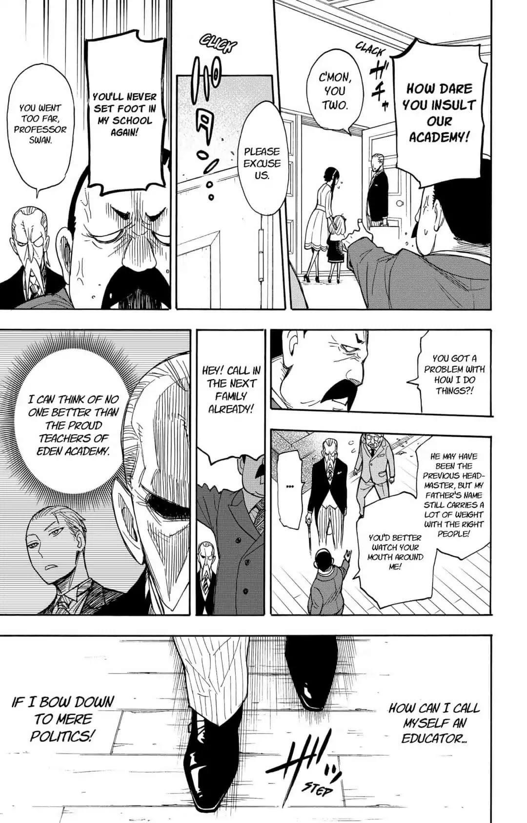 Spy x Family manga, chapter 5, page 19 of 25