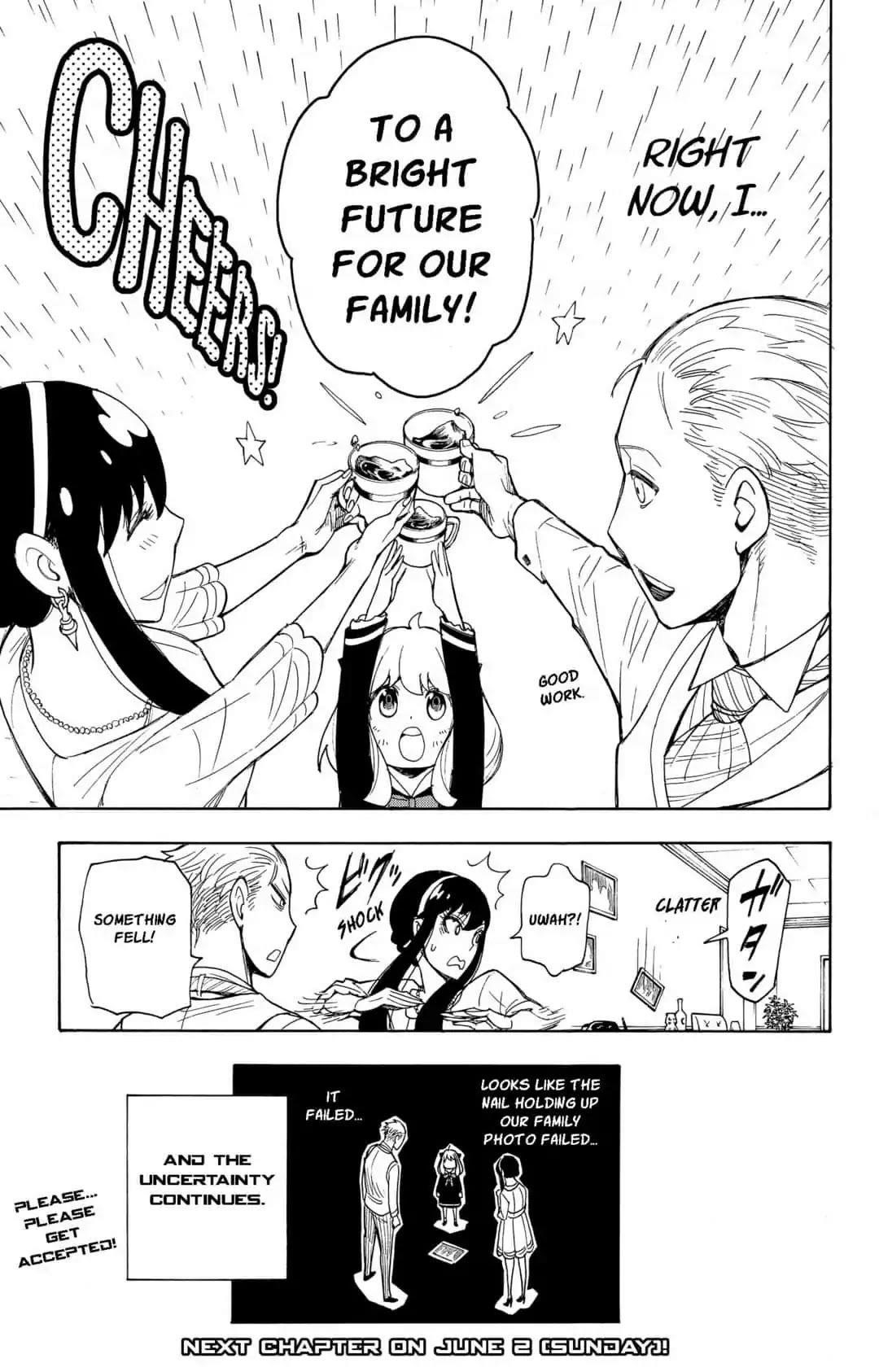 Spy x Family manga, chapter 5, page 25 of 25