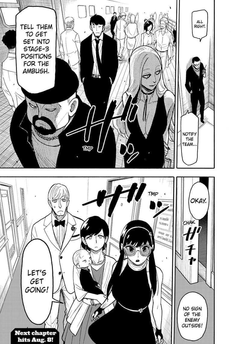 Spy x Family manga, chapter 50, page 17 of 17