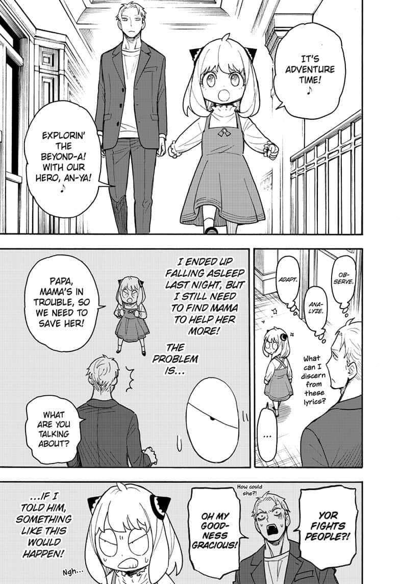 Spy x Family manga, chapter 50, page 7 of 17