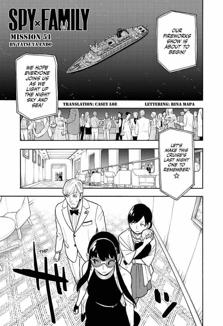 Spy x Family manga, chapter 51, page 1 of 19