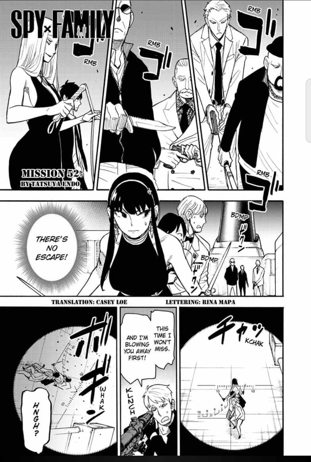 Spy x Family manga, chapter 52, page 1 of 27