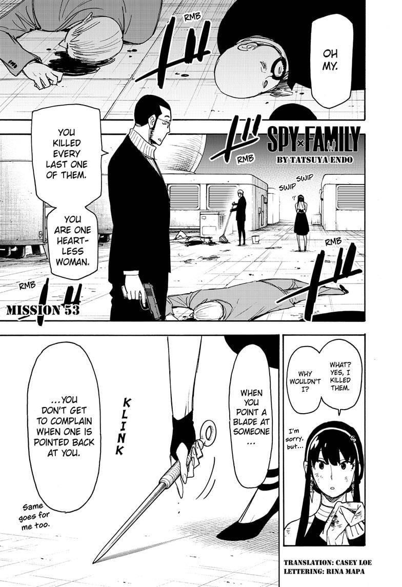 Spy x Family manga, chapter 53, page 1 of 19