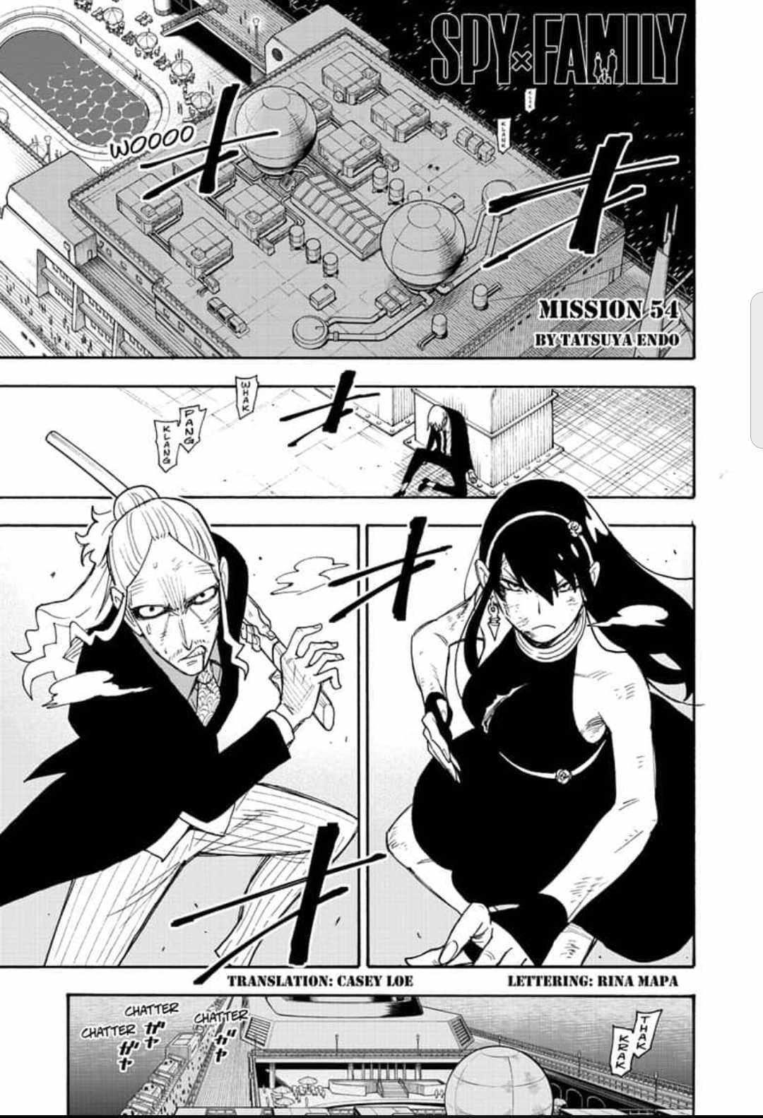 Spy x Family manga, chapter 54, page 1 of 23