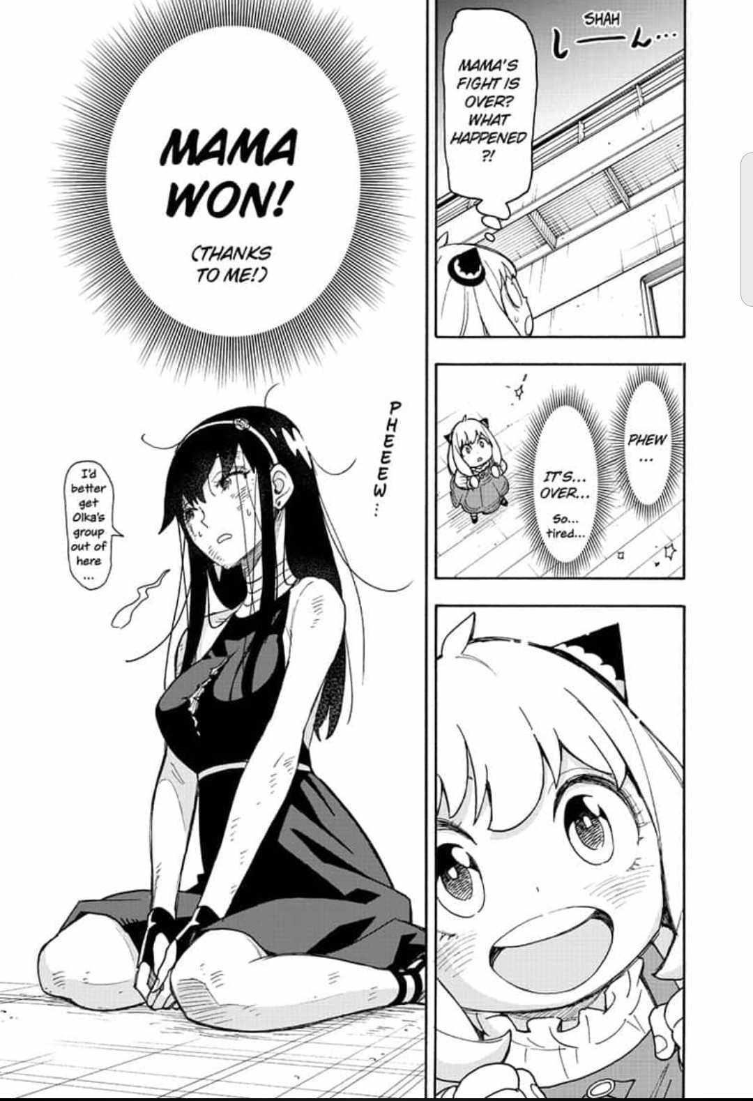 Spy x Family manga, chapter 54, page 21 of 23