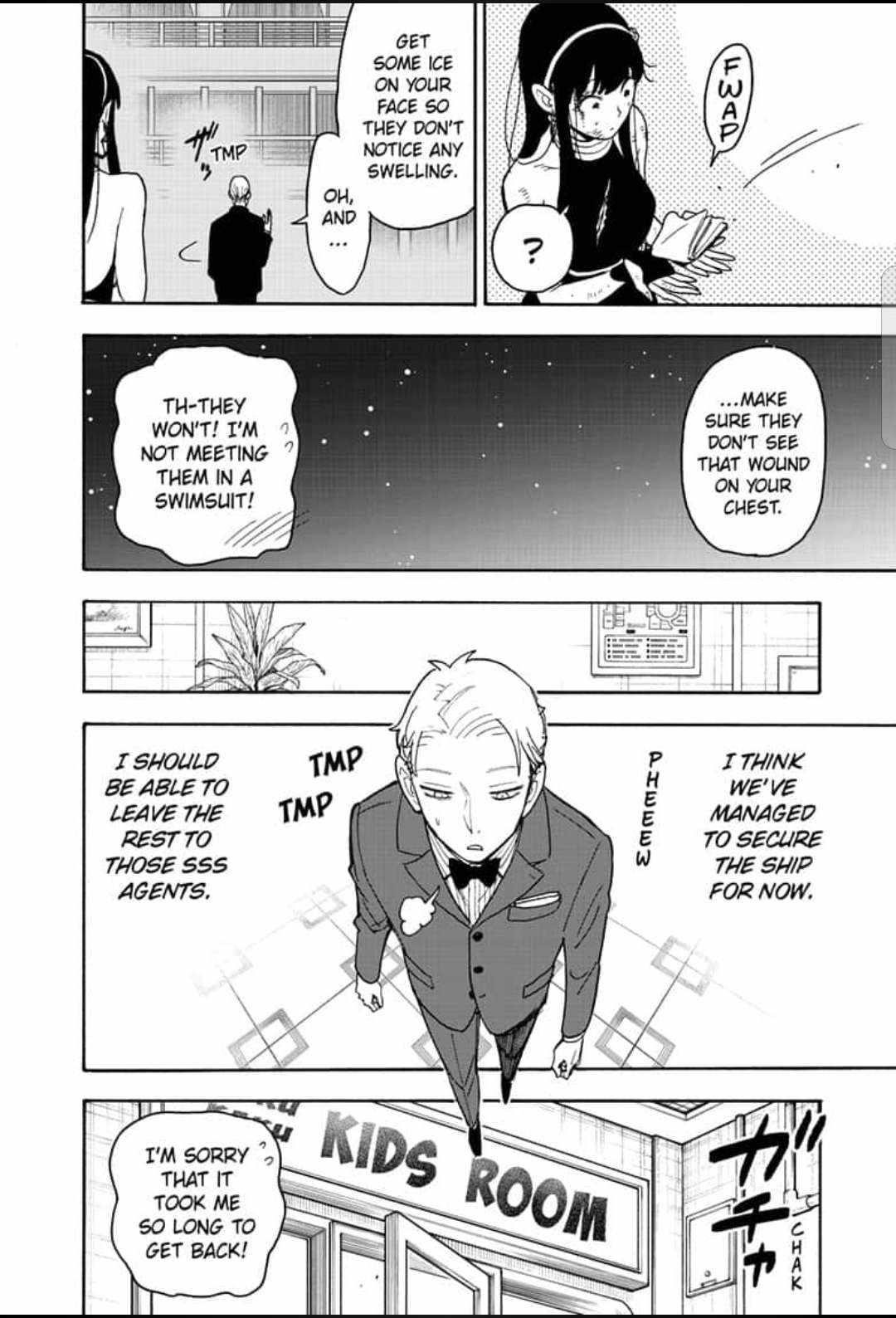 Spy x Family manga, chapter 55, page 22 of 23