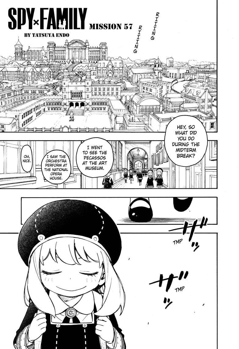 Spy x Family manga, chapter 57, page 1 of 15