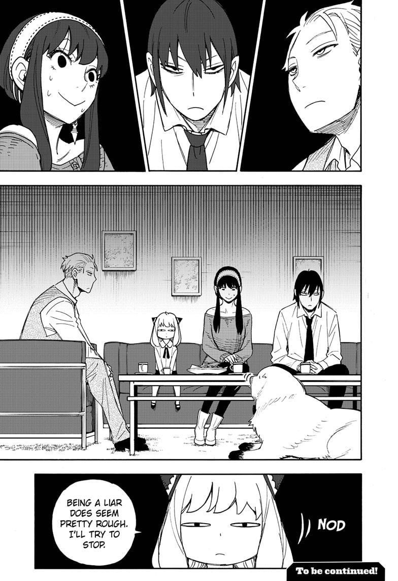 Spy x Family manga, chapter 57, page 15 of 15
