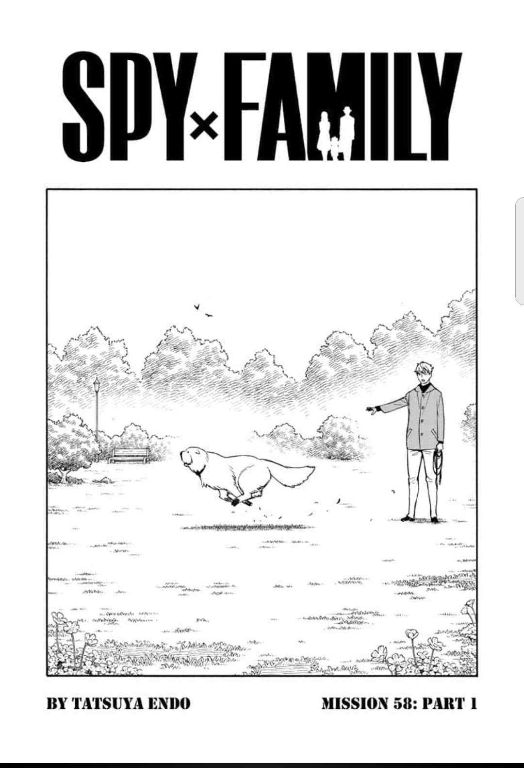 Spy x Family manga, chapter 58, page 1 of 18