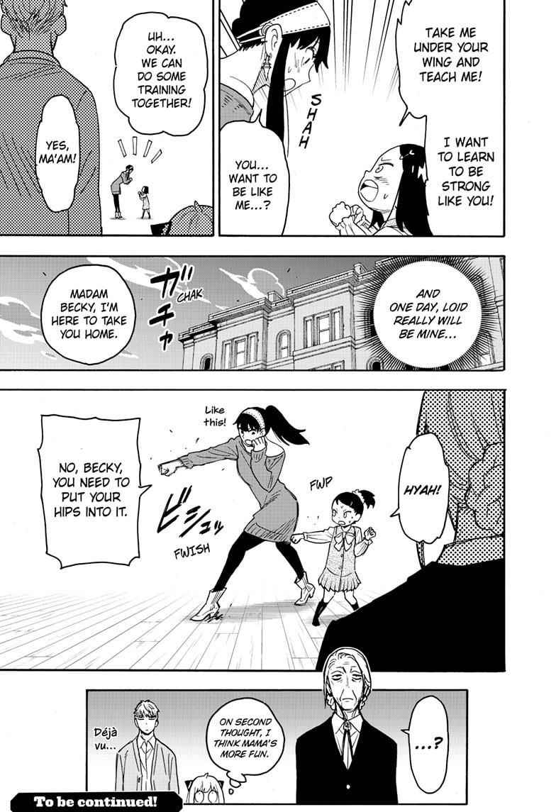 Spy x Family manga, chapter 59, page 27 of 27