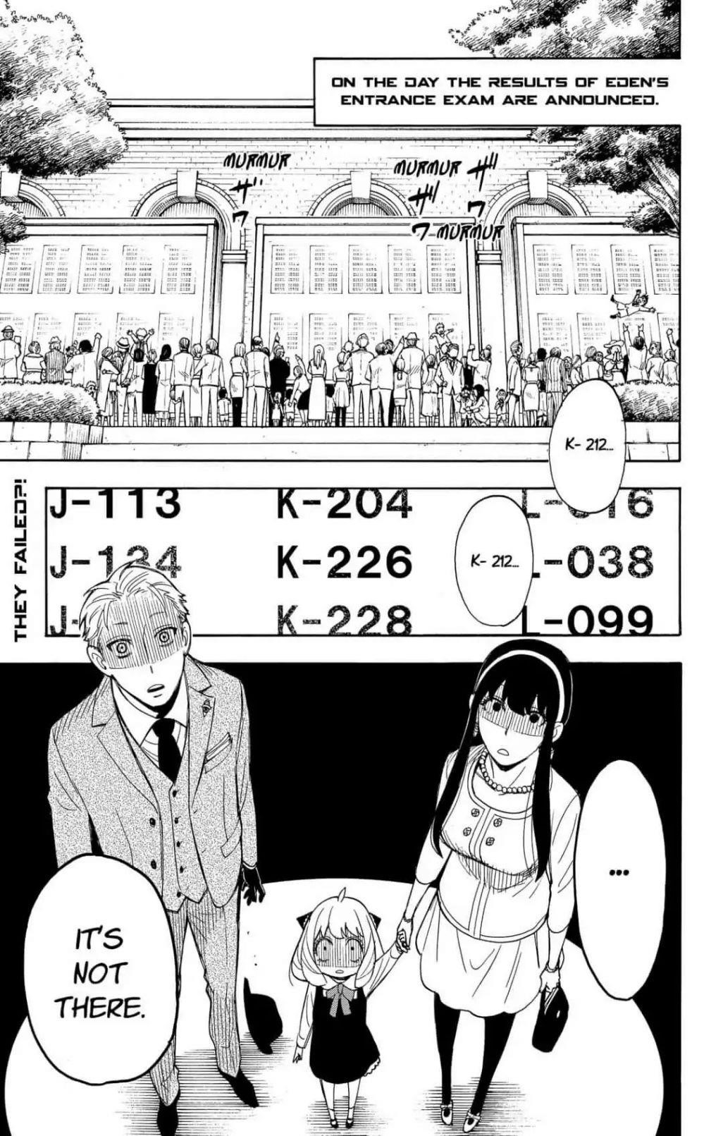 Spy x Family manga, chapter 6, page 1 of 25