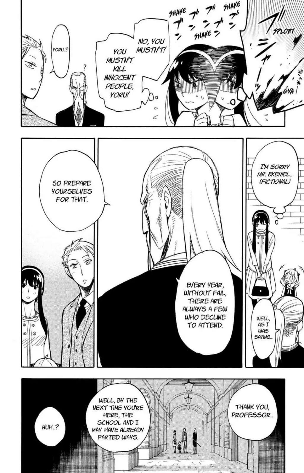 Spy x Family manga, chapter 6, page 10 of 25