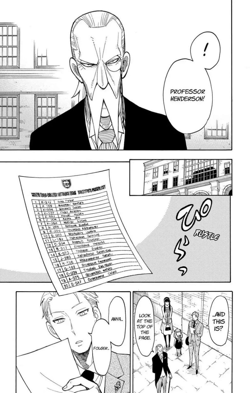 Spy x Family manga, chapter 6, page 5 of 25