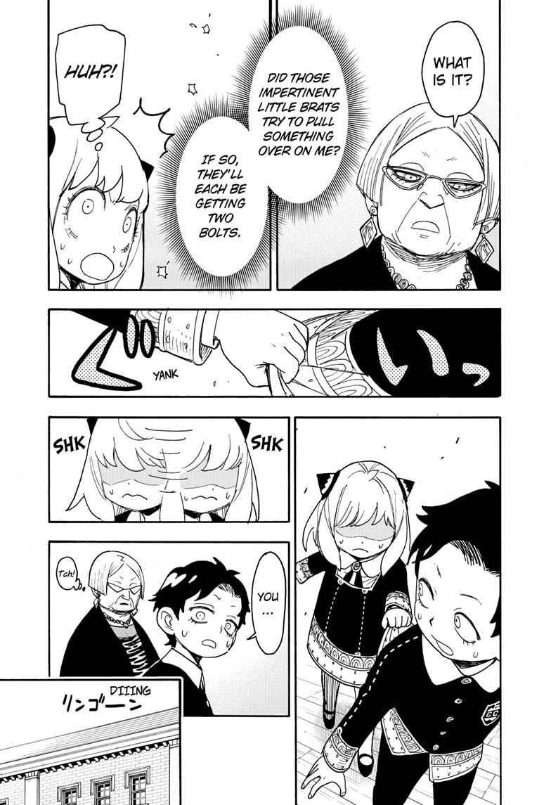 Spy x Family manga, chapter 61, page 25 of 27