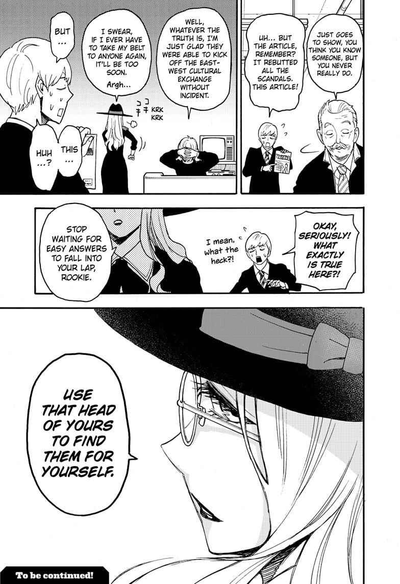 Spy x Family manga, chapter 63, page 25 of 25
