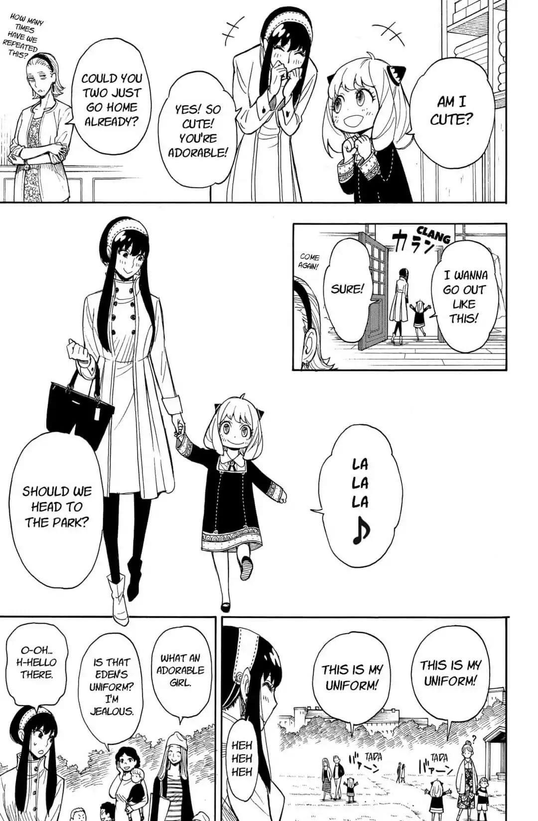 Spy x Family manga, chapter 7, page 15 of 25